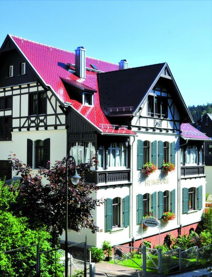 Hotel-Pension Heimburg Бад-Эльстер Экстерьер фото